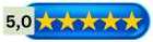 5.0 star raiting
