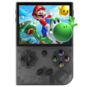 ANBERNIC RG35XX Plus Game Console 64GB – Transparent Black ANBERNIC RG35XX Plus Game Console 64GB – Transparent Black