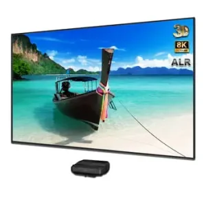 NEW 150 Inch Max ALR T Prism UST Ultra Short Throw Projector Screen