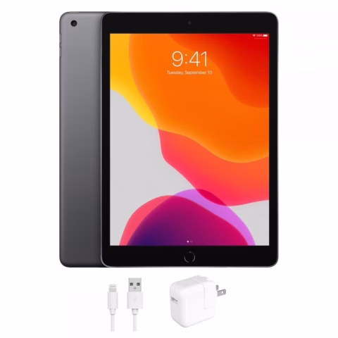 Restored Apple iPad 10.2″ 128GB Space Gray (2019) (Refurbished) Restored Apple iPad 10.2″ 128GB Space Gray (2019) (Refurbished)