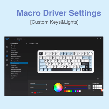Macro Driver Settings