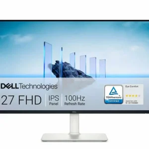 Dell 27 Plus 27 inch IPS Monitor, 1080p FHD, 100Hz, Anti-glare, White