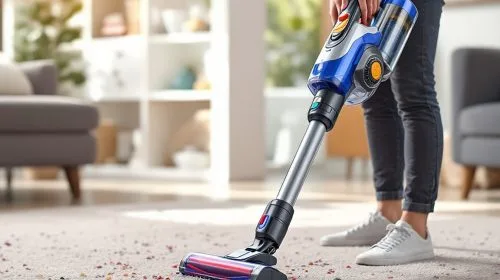 JIGOO C500 Cordless Vacuum Cleaner: Powerful, Lightweight, and Smart