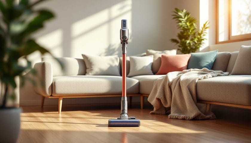 Jigoo c500 cordless vacuum modern living room