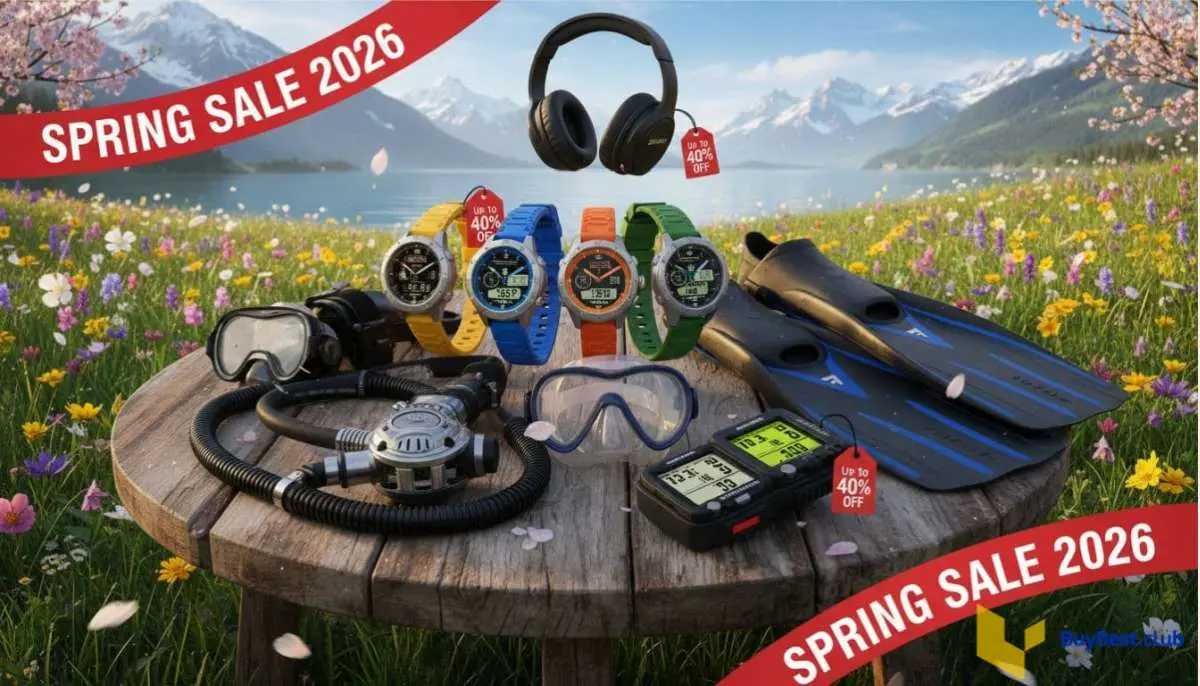 SUUNTO Spring Sale 2026: Best Deals on Watches, Dive Gear, and Headphones