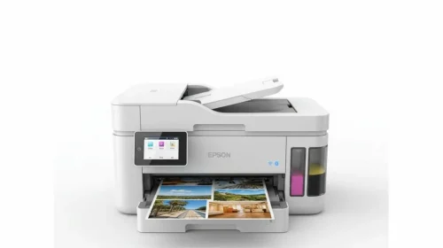 Epson EcoTank ET-3950 Wireless All-in-One Color Supertank Printer, White