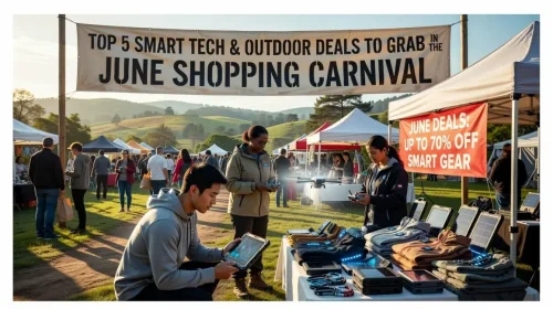 Top 5 Smart Tech and Outdoor Deals to Grab in the June Shopping Carnival