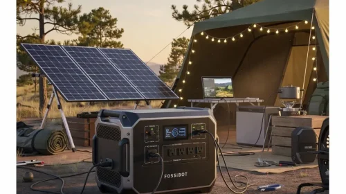 FOSSiBOT F3600 Pro Portable Power Station, 3840Wh LiFePO4 Battery, 3600W Output, 11520Wh Expansion
