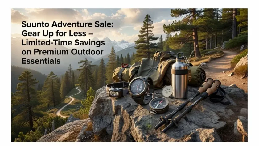 Suunto Adventure Sale: Outdoor Accessories at Lower Prices